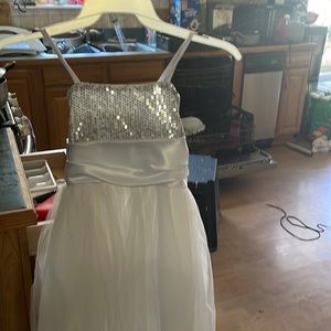 White cookie dress size 10